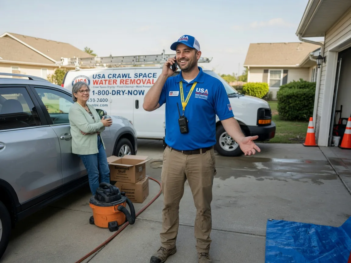 Crawl Space Water Removal Friedheim, MO FAQs